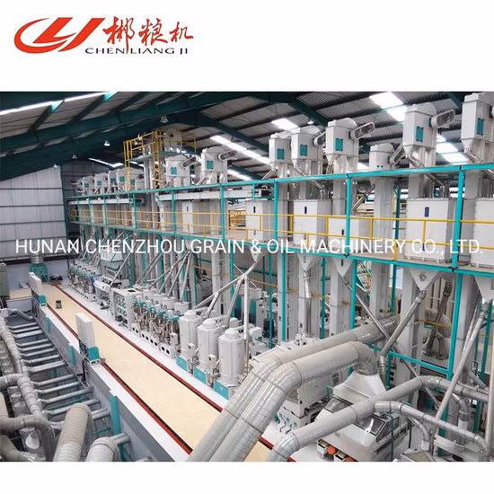Clj High Efficient 50-1000t/D Complete Paddy Processing Line Rice Mill Machine